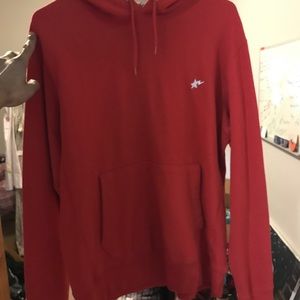Bape red Japan pullover